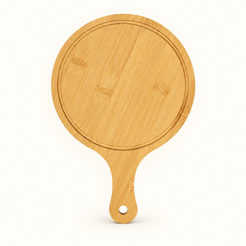 Bamboo Pizza Board & Charcuterie Serving Tray