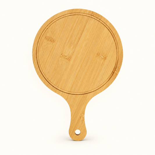 Bamboo Pizza Board & Charcuterie Serving Tray